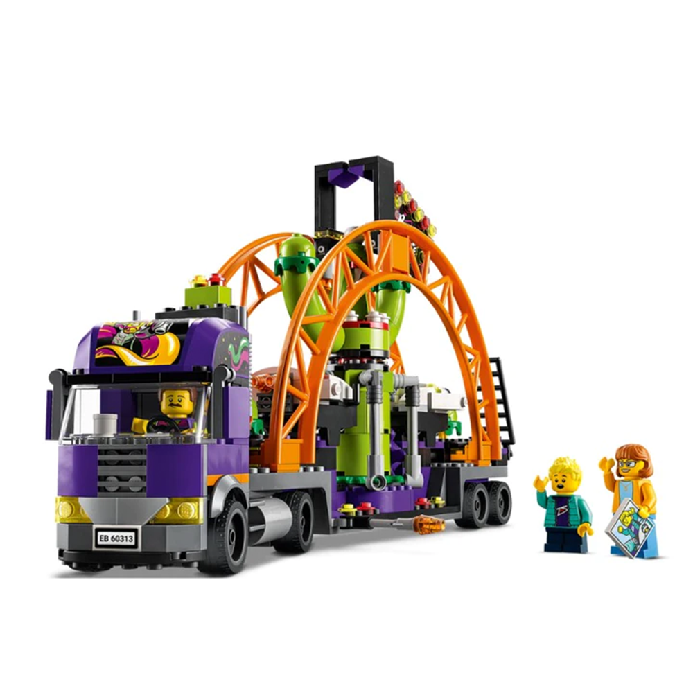 LEGO City Space Ride Amusement Truck Construction Set - 433 pieces (60313)