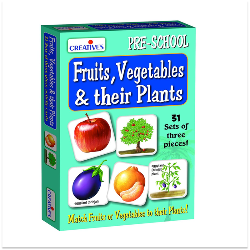Fruits, Vegetables and their Plants Jigsaw Puzzle