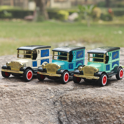 Classic Vintage Carriage Car (3244) Diecast Scale Model (1:32 Scale)- Assorted Colors