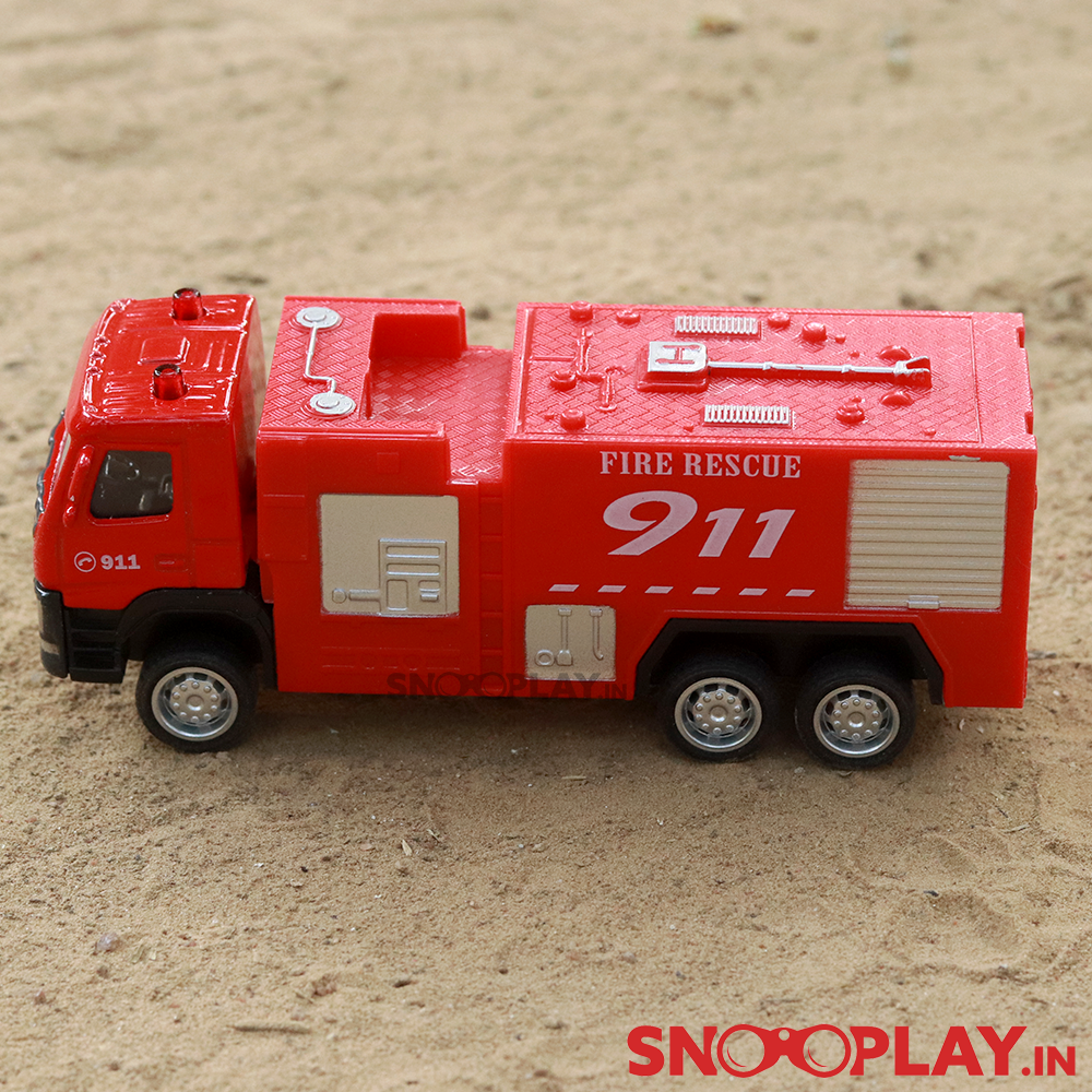 Volvo Fire Rescue Diecast Model Truck Toy