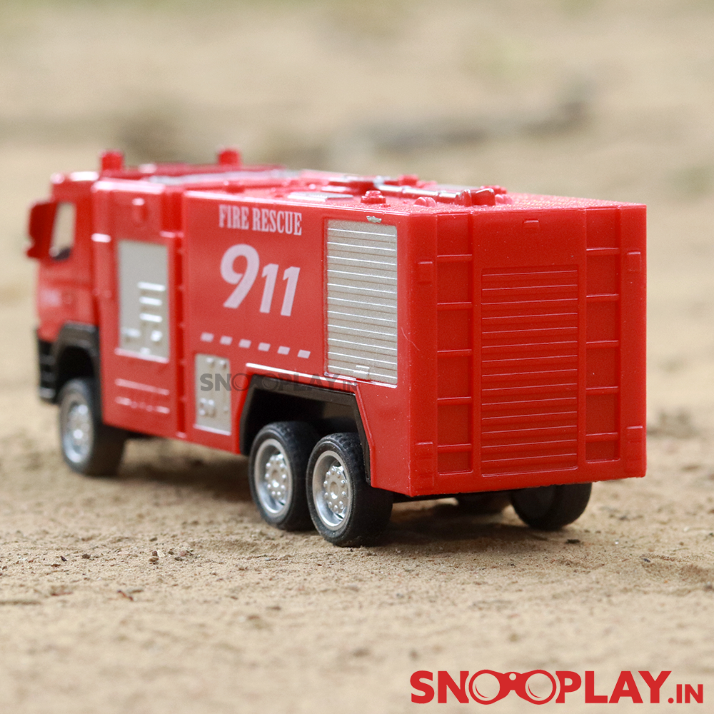 Volvo Fire Rescue Diecast Model Truck Toy