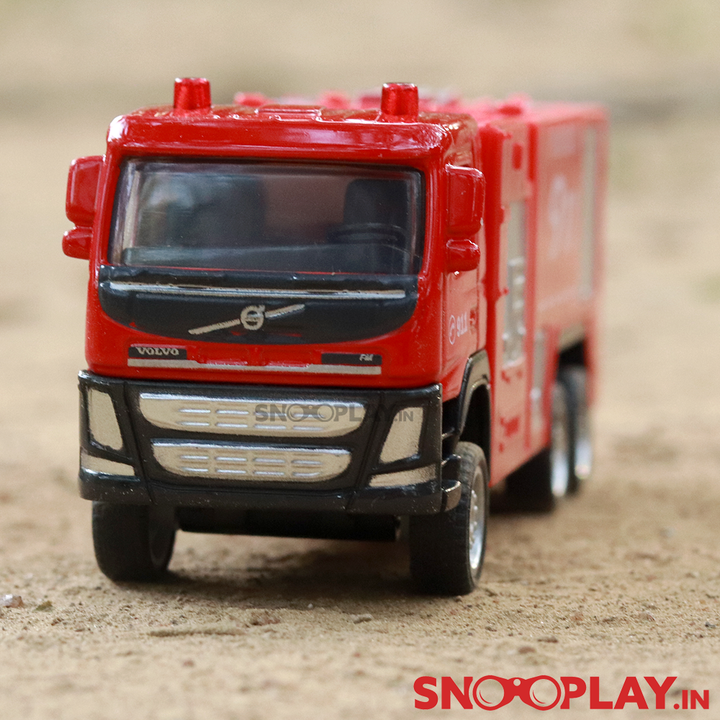 Volvo Fire Rescue Diecast Model Truck Toy