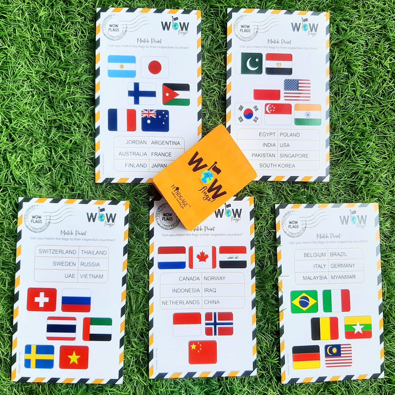 Wow Flags - Flashcard