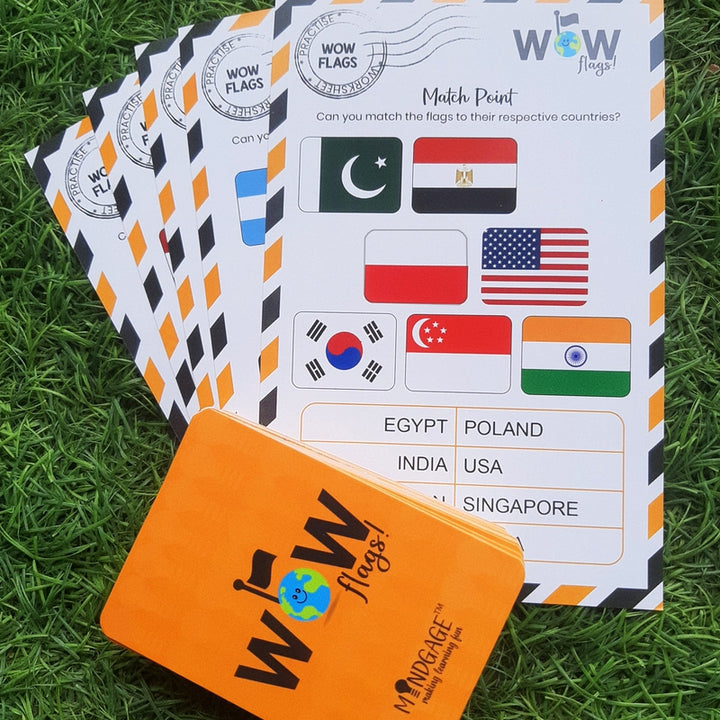 Wow Flags - Flashcard