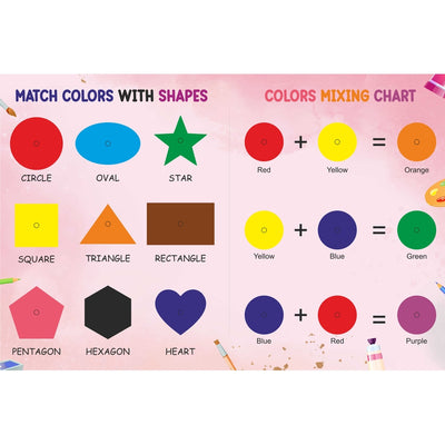 Colors & Shapes Activity Mat