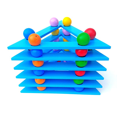 Ball Stacking Towers (Big) Triangle