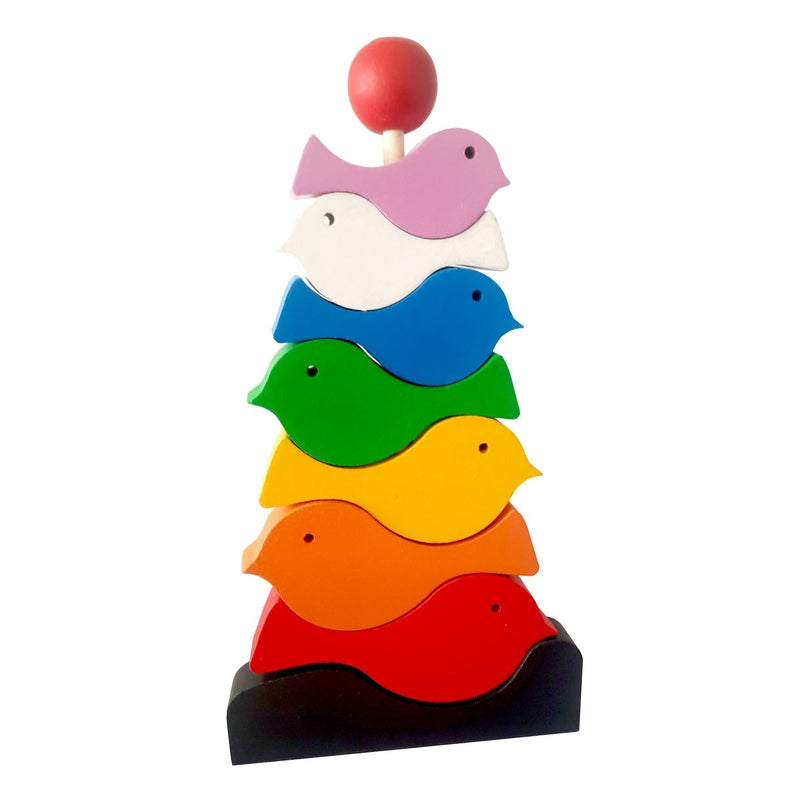 Birds Stacker - Wooden Toy