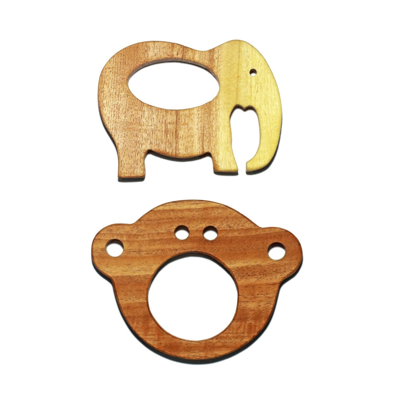 Jungle Jumbo Ape - Wooden Teether