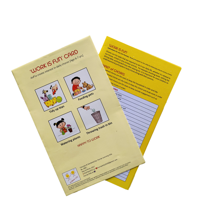 Cognitive Skills Activity Cards (6 - 7 Years)