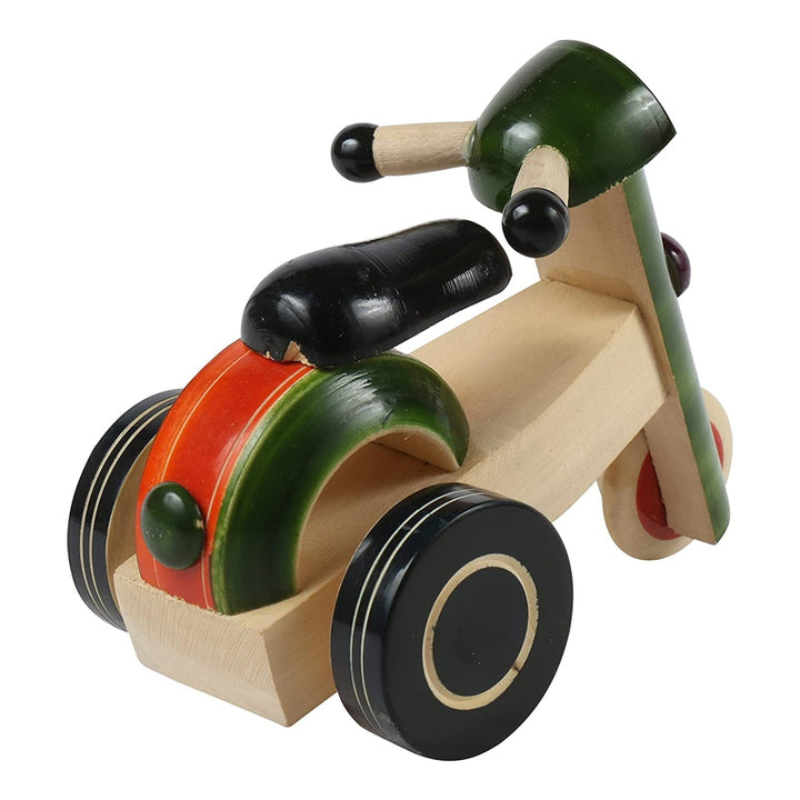 Push & Pull Toys Wooden - Scooter & Racing Car