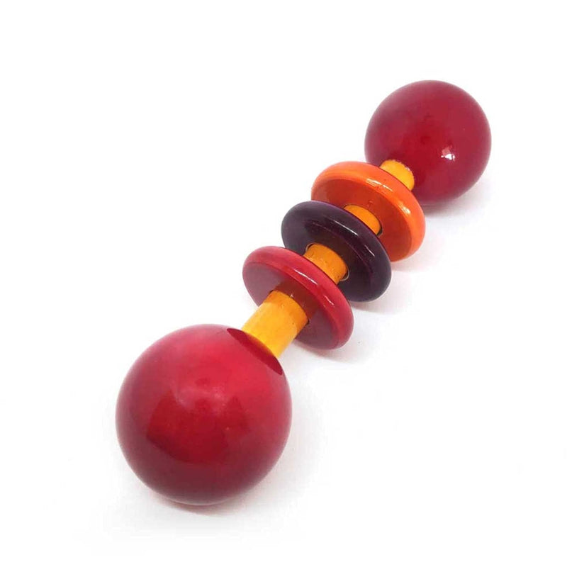 Wooden Rattles for Baby- Set of 3 pcs - Multicolor