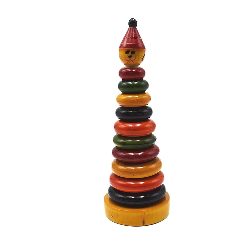 Wooden Stacking Rings Toy (1-2 Years)