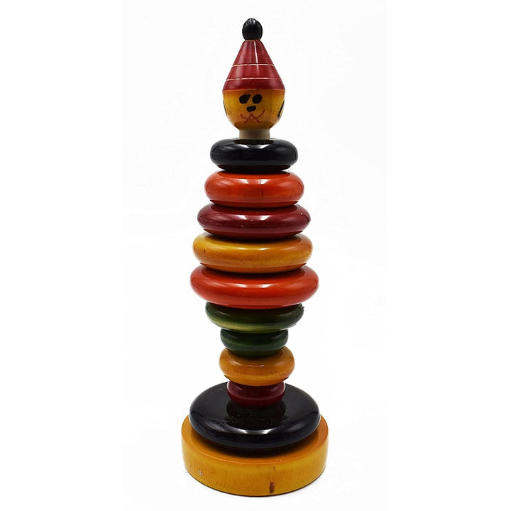 Wooden Stacking Rings Toy (1-2 Years)