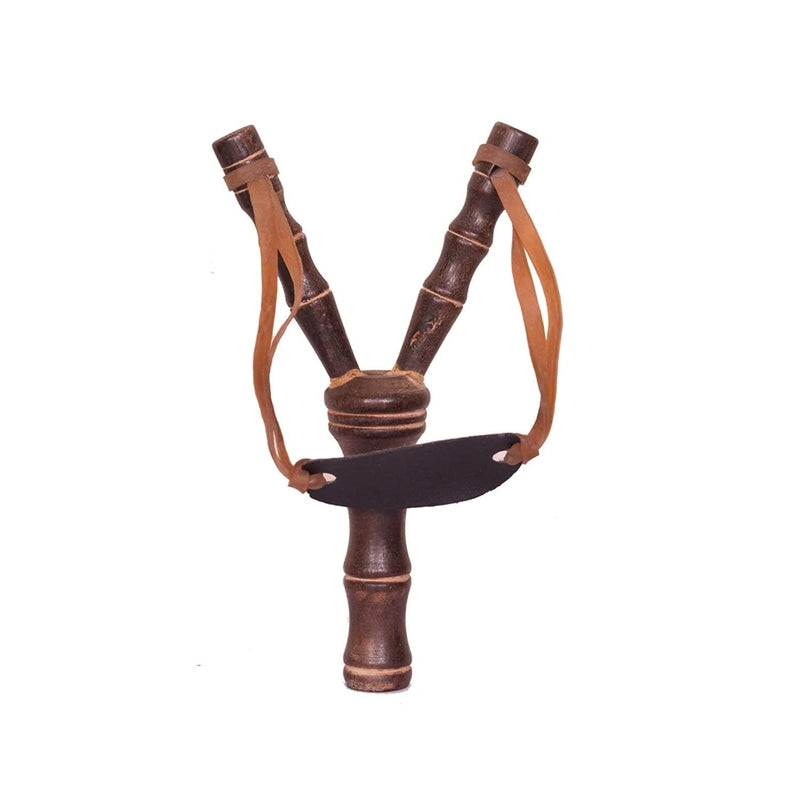 Wooden Slingshot/Gulel with Rubber Band for kids  - Light Brown