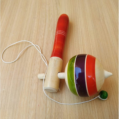 Wooden Spinning Tops - Spindle