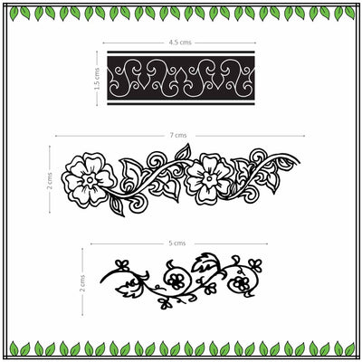 Impressions of Hampi – Set of 3 Clear Stamps