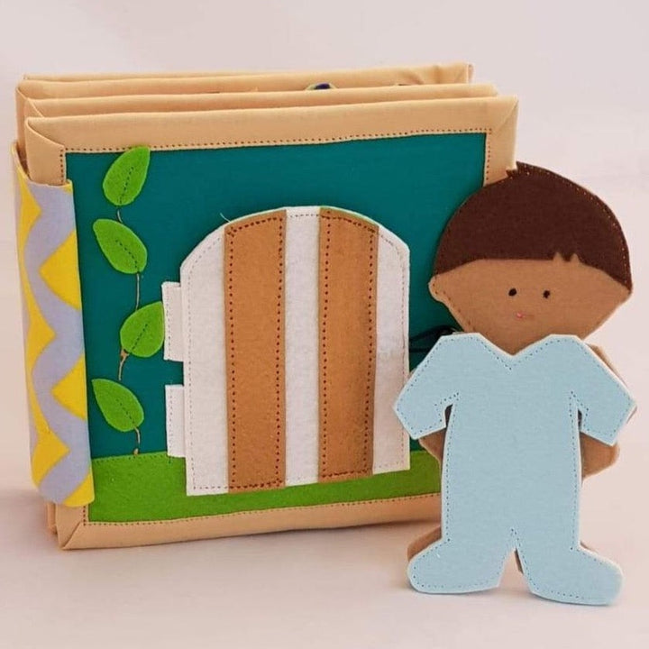 Doll House Mini Quiet Book (Boy Version)