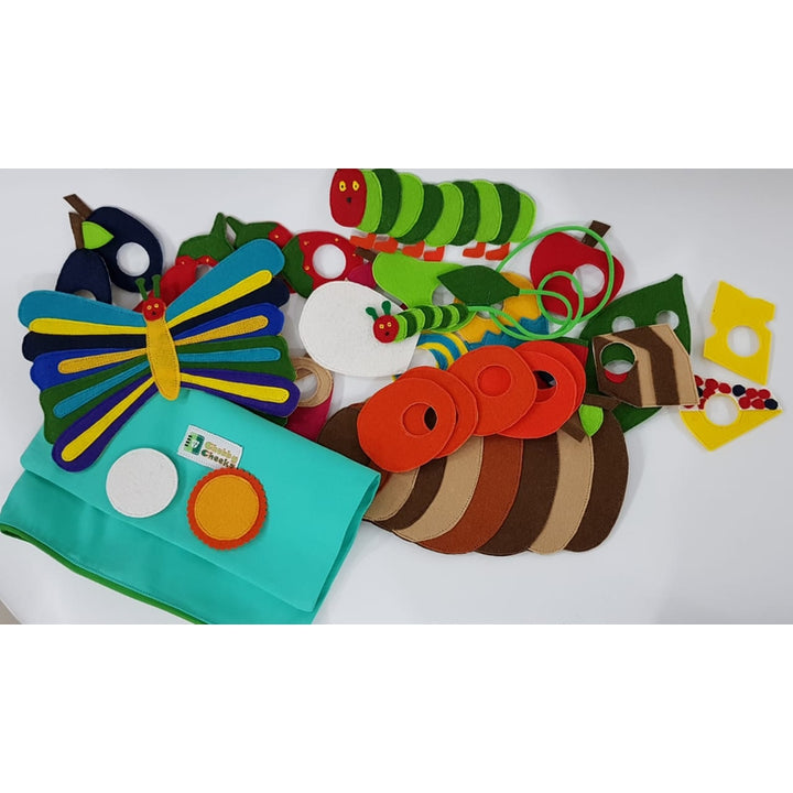 Hungry Caterpillar Lacing Activity Set