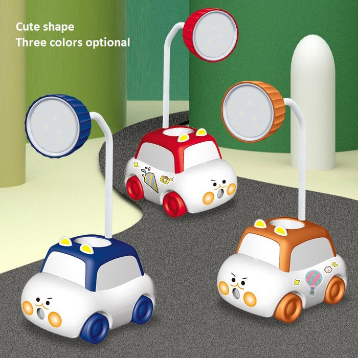 Car Shaped LED Rechargeable Desk Lamp  - Assorted Colours