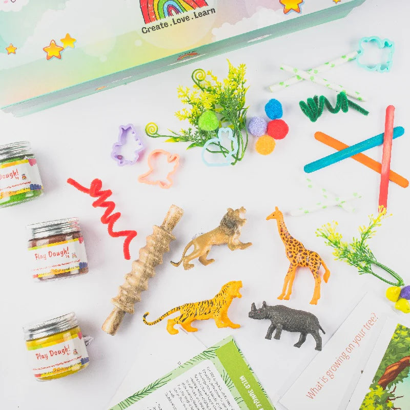 Wild Jungle Playdough Kit