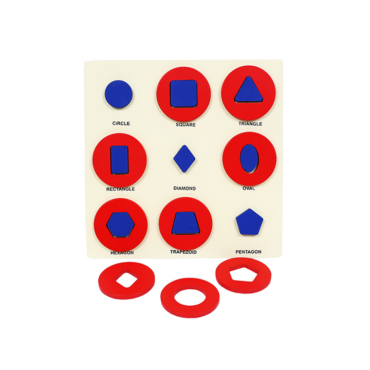 Wooden Shapes Puzzle for Kids