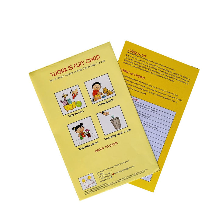 Cognitive Skills Activity Cards (2-3 Years)