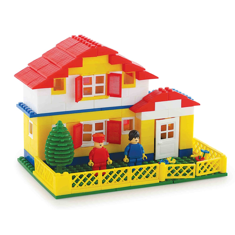 Smart Blocks Holiday Home Bucket Building Blocks Set – 300 Pieces (4-8 Years)