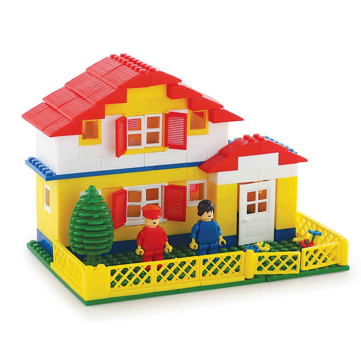 Smart Blocks Holiday Home Bucket Building Blocks Set – 300 Pieces (4-8 Years)