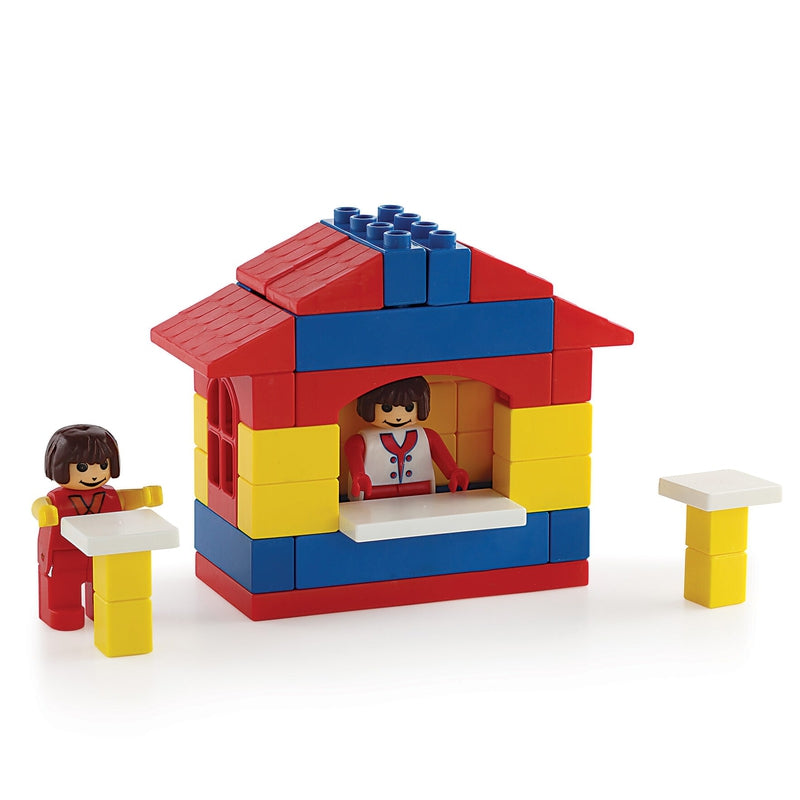 Kinder Blocks Food Plaza (Building Blocks Set) – 52 Pieces