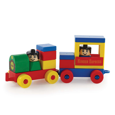 Kinder Blocks Locomotive Set (Building Blocks Set) – 18 Pieces