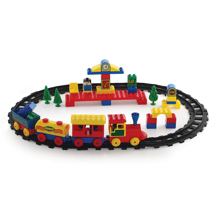 Kinder Blocks Senior Train Set (Building Blocks Set)