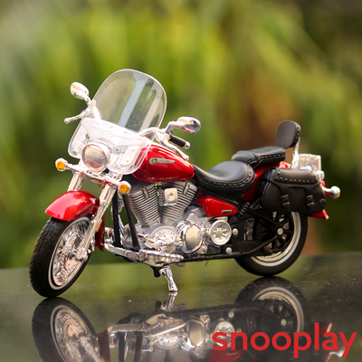 Licensed Yamaha 2001 Road Star Silverado Diecast Bike Model (1:18 Scale)