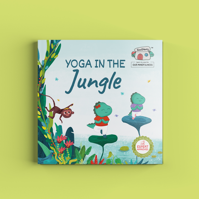 Yoga in the Jungle Story & Activity Book