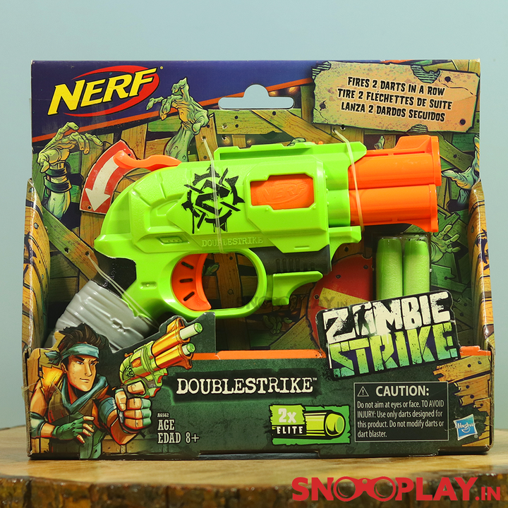 Zombie Strike Nerf Toy Blaster (2 Darts)