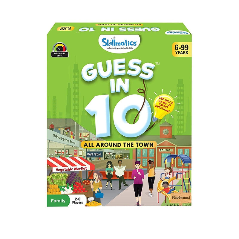 Guess in 10 All Around The Town Card Game