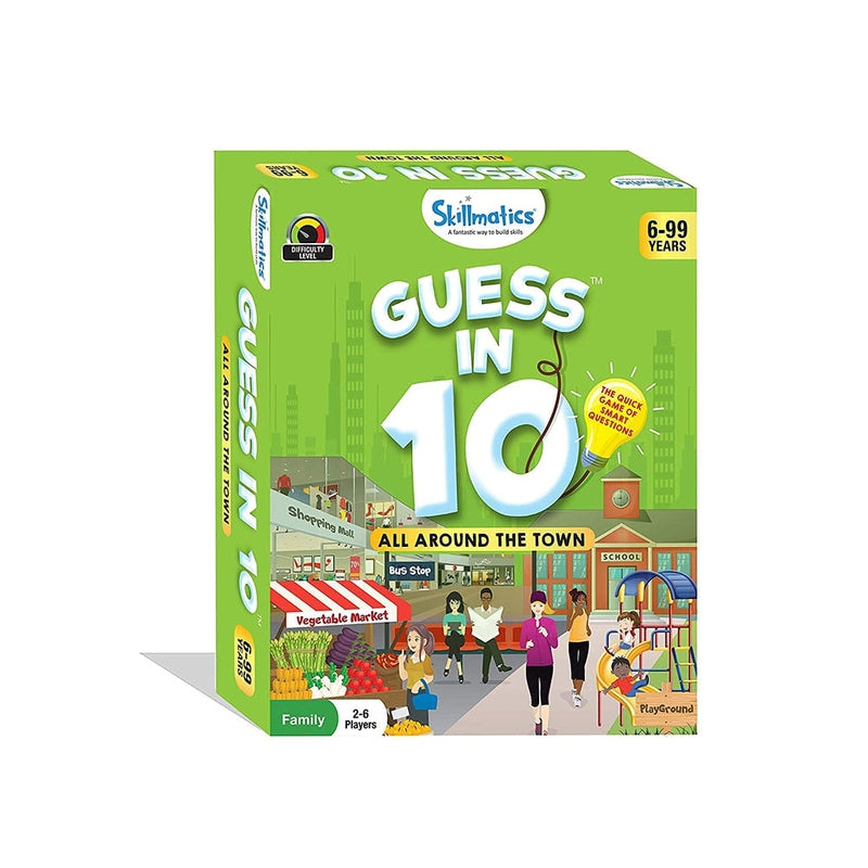 Guess in 10 All Around The Town Card Game