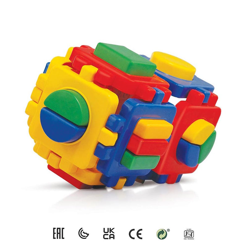 Geometrical Genius, building blocks toys for kids (Multicolor)