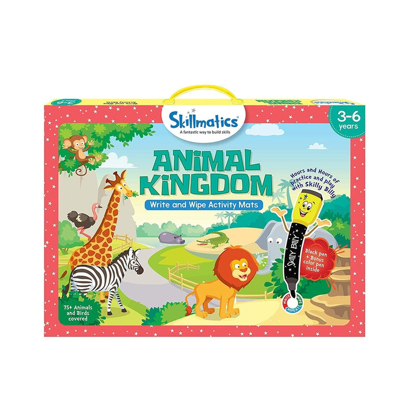 Animal Kingdom Write and Wipe Activity Mat