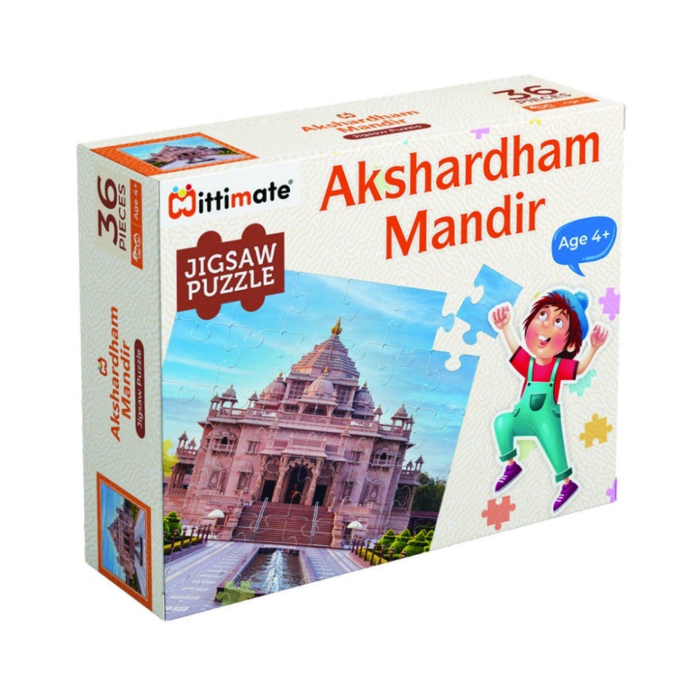 Akshardham Mandir Puzzle Set (36 piece)
