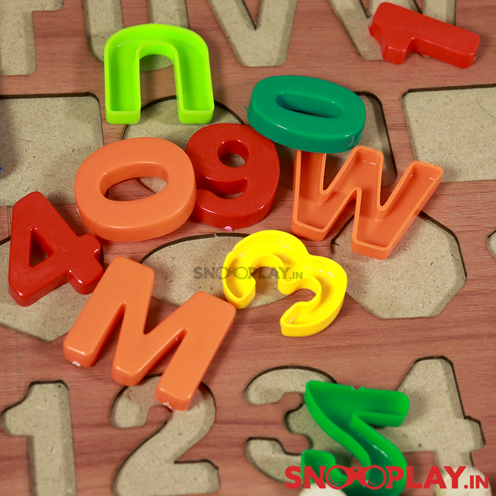 Alpha Number & Shapes Jumbo wood quality