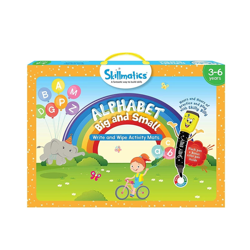 Alphabet Big and Small Write and Wipe Activity Mat
