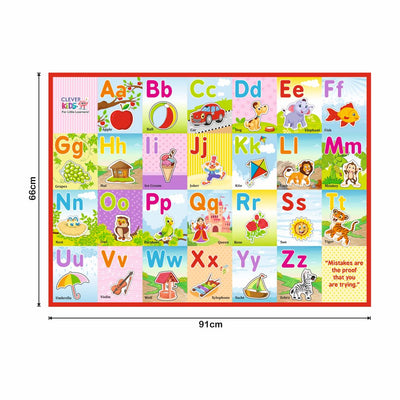 Alphabet Activity Mat (Educational Activity Map with Alphabets)