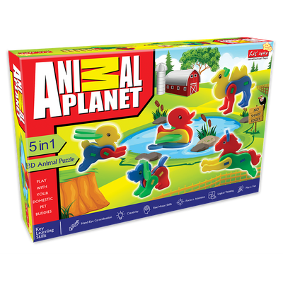 Animal Planet Building Blocks (38 Pieces)