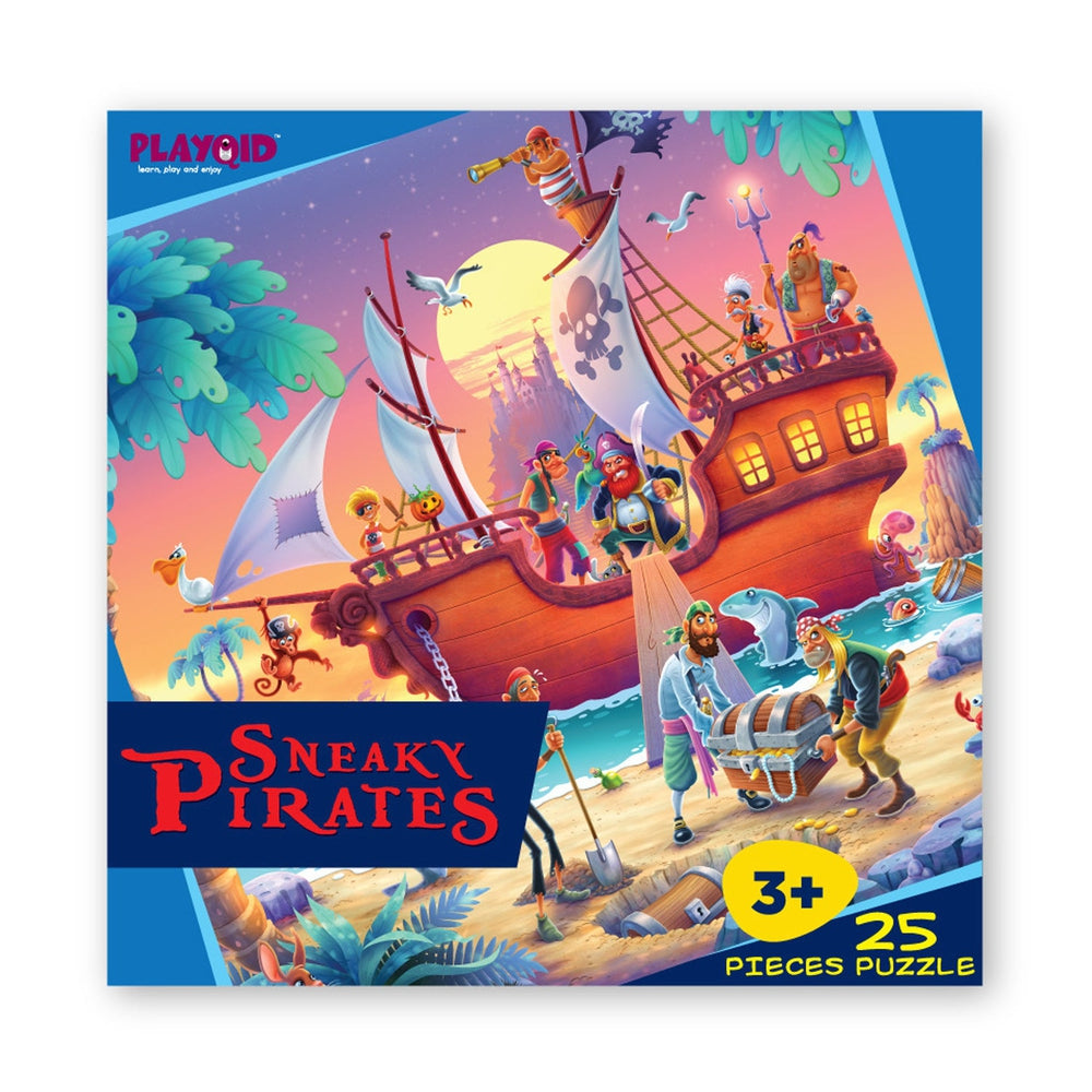 Animal Jamboree + Sneaky Pirates Puzzles For Kids