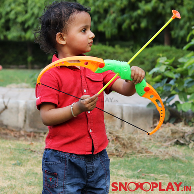 Kids Super Archery Set with Glowing Sword & Suction Arrows
