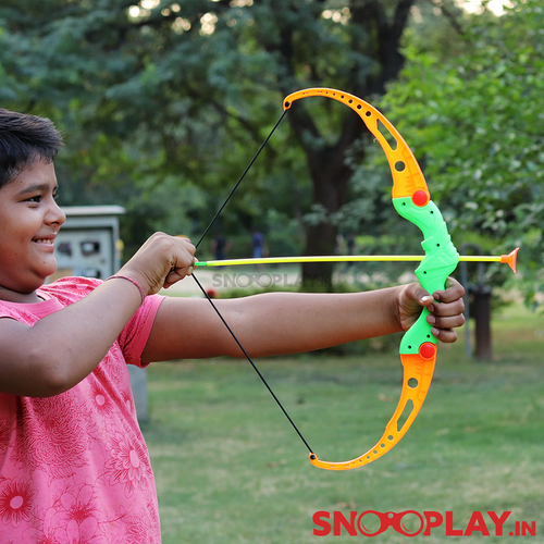 Ratna's 2-in-1 Super Archery & Glowing Sword Battle Set (5-10 Years)