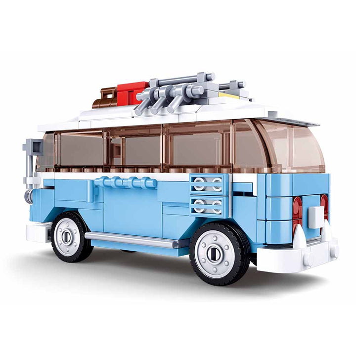 T1 Travel Van Car Building Blocks For Kids ( 227 Pieces)