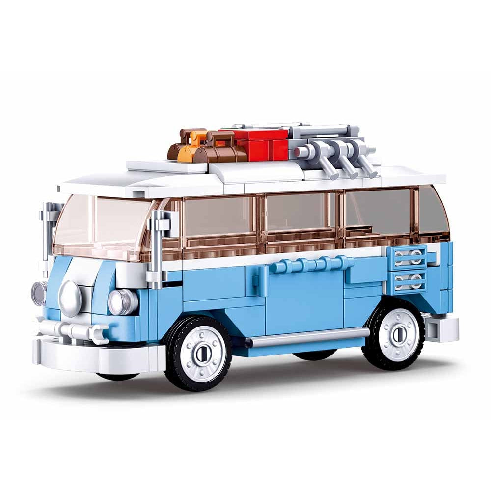 T1 Travel Van Car Building Blocks For Kids ( 227 Pieces)