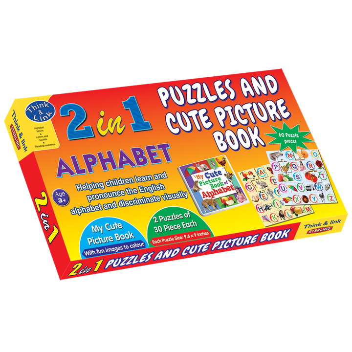 2 in 1 Puzzle - Alphabet