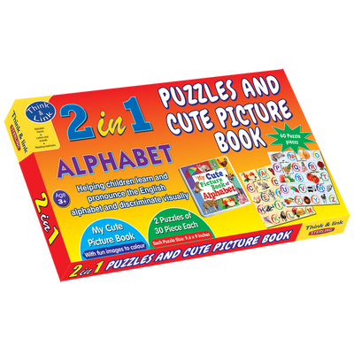 2 in 1 Puzzle - Alphabet